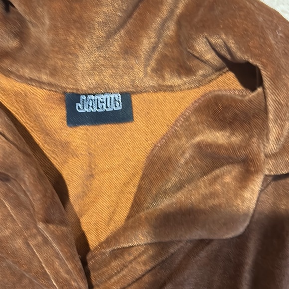 JACOB VELOUR BUTTON DOWN SHIRT - Picture 2 of 4